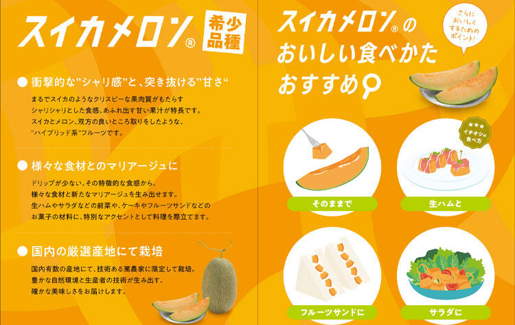 スイカメロンおいしいおすすめの食べ方